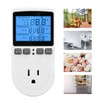 Smart Thermostat Digital Temperature Controller Socket Outlet Timer with Blue