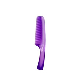 Generic Plastic Comb Smooth Styling and Detangling for All Hair Type (Purple)