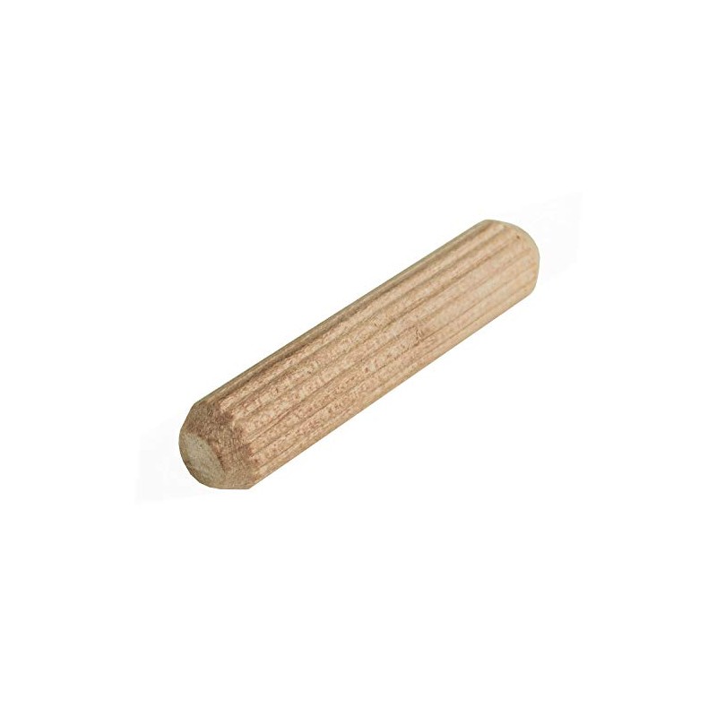 Faithfull DOW850P 40 x 8mm Wood Dowels Fluted (Pack of
