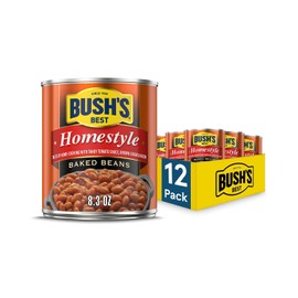 Bush's Best Homestyle Baked Beans, 8.3 oz. (Case of 12)