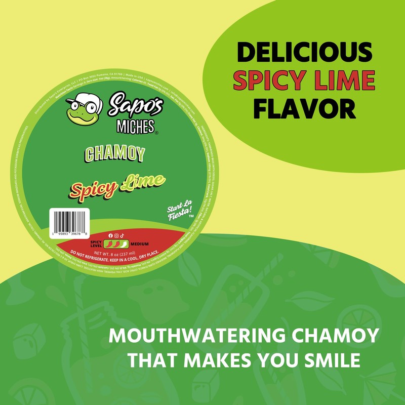 Sapo's Miches Chamoy Rim Dip - Tamarind Candy Sauce for