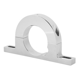 2310000030, Columna de Dirección de Aluminio Billet Ampliamente Aplicable 2 en Soporte de Columna de Dirección de Tubo para Universal (Plata)