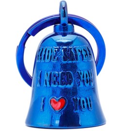 Motorcycle for Bells - Motorcycle Angel Bell for Men Women,Bell Biker Accessory,Guard Riding Safety (Blue)