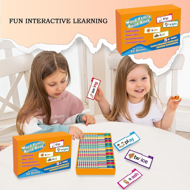 Phonics Flash Cards - Rhyme Flashcard | Read and Rhyme