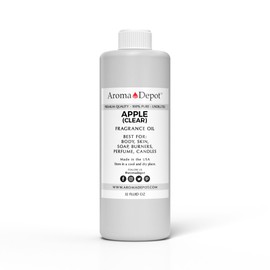 Aroma Depot Apple Perfume/Body Oil (7 Sizes) Our Interpretation, Premium Quality Uncut Fragrance Oil Floral scent (32 Ounce Plastic Bottle (960ml))