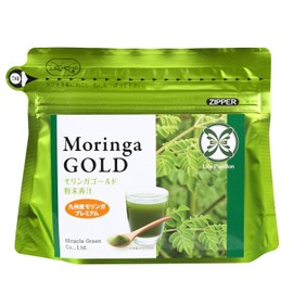 Moringa Powder, 1.8 oz (50 g), Moringa Powder, Kyushu, Moringa Gold, Green Juice, Life Papillon