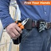 MUTUACTOR 1 PCS Magnetic Tool Belt Clip,Anti-Slip Heavy-Duty Magnetic Mount