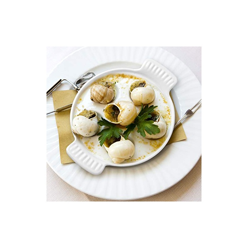 Final Touch EC1016 Cast Iron Escargot Cooker and Server