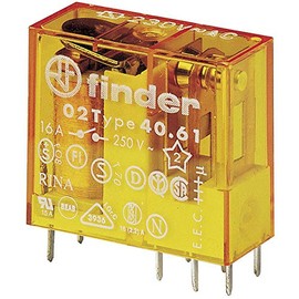 Finder Series 40 – RELE Mini Relays 5 mm 1 Two-Way 16 A 12 VAC