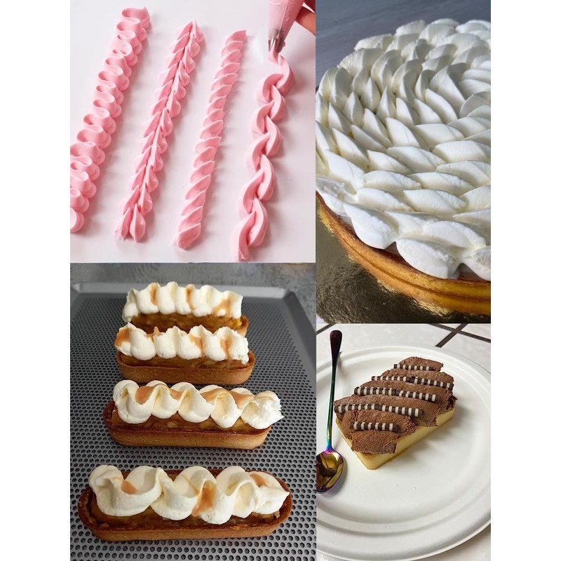 St. Honore Piping Tips with Bags - Create Stunning V