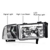 DOTCOM LED Headlights, Compatible with 1994-2001 Dodge Ram 1500/1994-2002 Ram