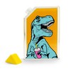 Mustard T-Rex Dinosaur Water Bottle For Kids, Adults - Multi-Colour,