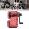 Artist Pencil Sharpener Hand Cranking Alloy Cutter Adjustable Nibs Manual