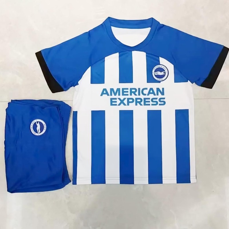 Kaoru Mitoma #22 Replica Uniform, Brighton Home, Top and Bottom