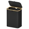 SpaceAid Laundry Hamper with Lid 2 Section, 160L Clothes Basket