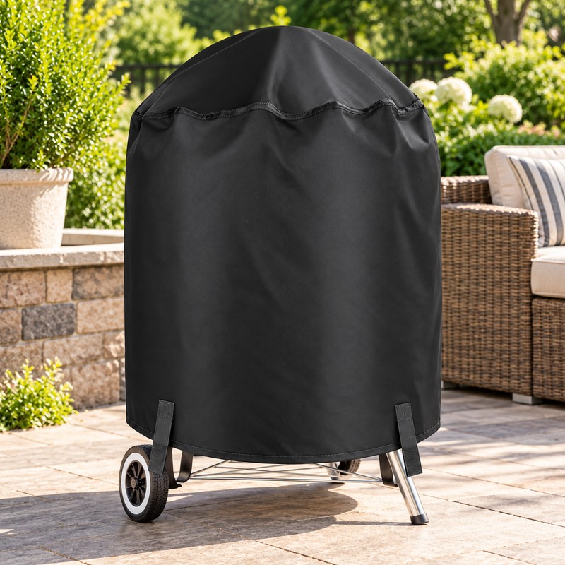 Waterproof BBQ Grill Cover for Outdoor Protection – Anti-UV Fade-Resistant