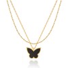 OZEL Layered Necklaces for Women 14K Gold Plated Dainty Gold