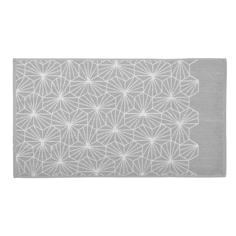 Allure Geometric Design Bath Towel, Pack of 2, 70 x