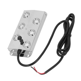 Hyuduo Fogger Ultrasónico para Fuente de Estanque de Agua, Generador de Niebla de 6 Cabezales, Acero Inoxidable, Potencia IP67, Rendimiento Continuo Diseñado por Expertos para Paisajes