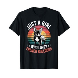 Girls French Bulldog T-Shirt