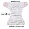 KaWaii Baby 20 One Size Printed Snap Pocket Cloth Diaper