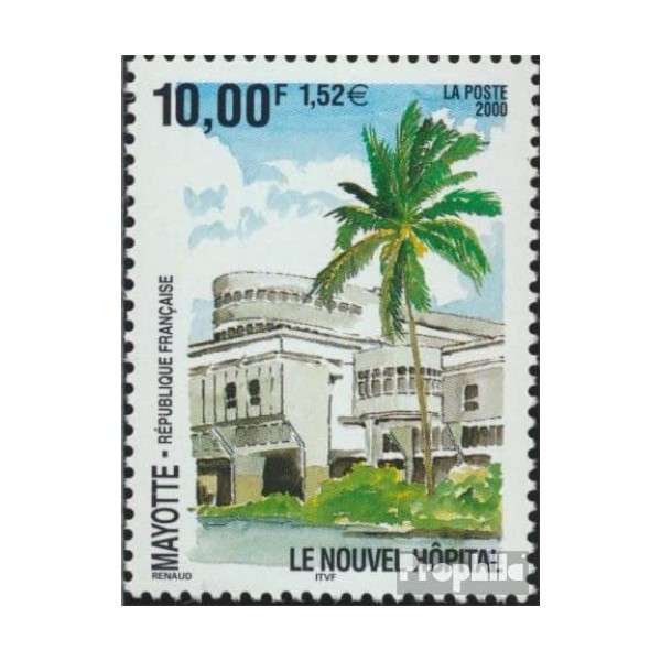 Mayotte 93 (complete.issue.) unmounted mint/never hinged ** MNH 2000 Hospital