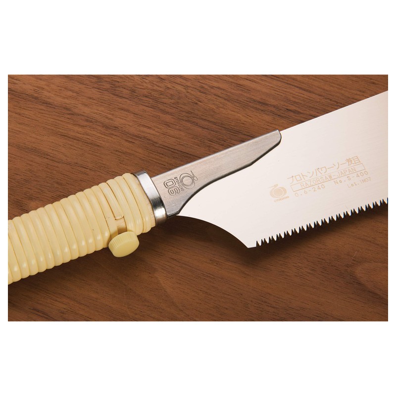 Gyokucho Razorsaw Crosscut 240mm No. 400 with Replaceable Blade