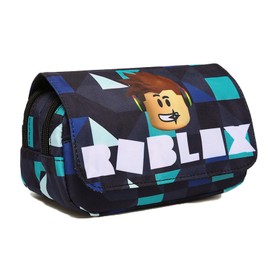 PYTRARTY Rob-lox Pencil Case, Large Capacity Pencil Case, Robllox Pencil Case for Stationery, Robllox Pencil Case