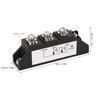 Rectifier Module Thyristor Diode 3 Terminals Rectification Bridge for Circuit