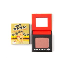 Thebalm Hot Mama! Shadow/Blush, Subtle Highlighter, Peachy-Pink Shade Travel Size