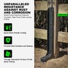 ARKSOLDIER Fence Post Repair Kit - Quick Fix Broken/Leaning 4x4/6x6