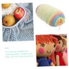 LALAFINA Rainbow Cotton Yarn 5-ply DIY Rope Soft Acrylic Blend