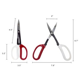 Zenport ZS104-3PK Hand Pruner, Red/White