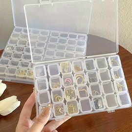 Multipurpose transparent storage case LM-0369 28칸 4ea