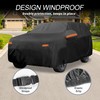 X AUTOHAUX Car Cover Outdoor Waterproof Sun Rain Snow Hail