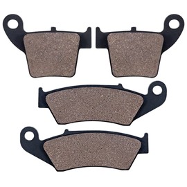 Cyleto Front and Rear Brake Pads for Honda CR 125 R/CR 250 R 2002-2007 CRF 250 R/X 2004-2017 CRF 450 R/X 2002-2017