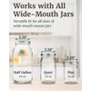 Elementi Mason Jar Fermentation Lids - Set of 4 Easy