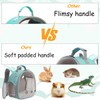 Portable Travel Backpack Habitat for Small Animal, Space Capsule Bubble
