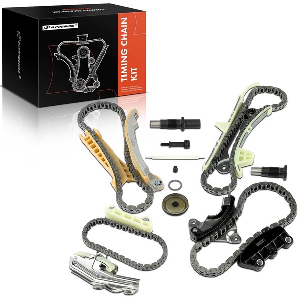 A-Premium Engine Timing Chain Kit W/Tensioner [fits SOHC, 6Cyl 4.0L]