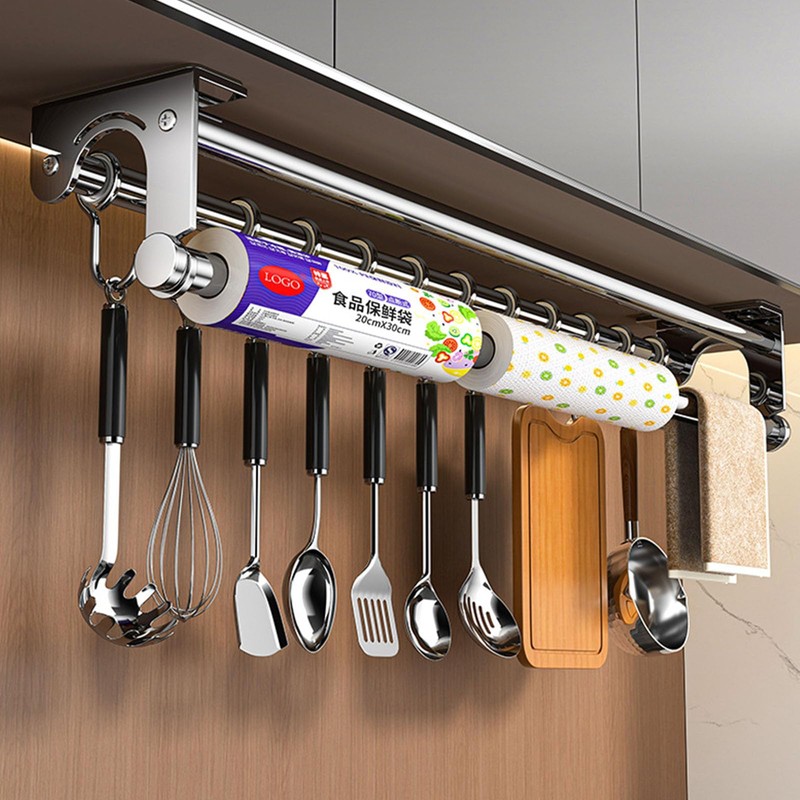 VaNaeni Hanging Wall Mount Knife Wall Mount,Kitchen Utensil Hanger,Space-Saving Kitchen