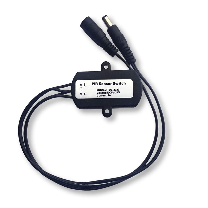 DC 6V 12V-24V 5A PIR Motion Activated Body Sensor Switch