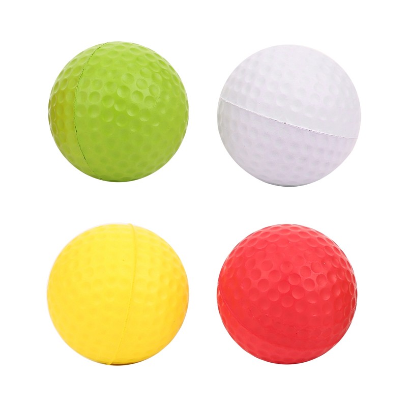 12Pcs Portable PU Golf Sport Kid Trainning Balls Soft Children