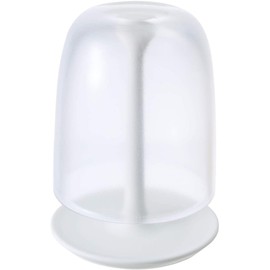 Marna W611CL Cup Stand Set (Clear/w/Stand/Toothpaste Cup), Cup Stand, Lavatory (Floating Cup/Drainer)