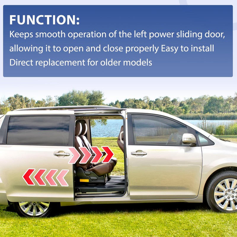 85016-08011 Left Sliding Door Cable Compatible with Toyota Sienna LE