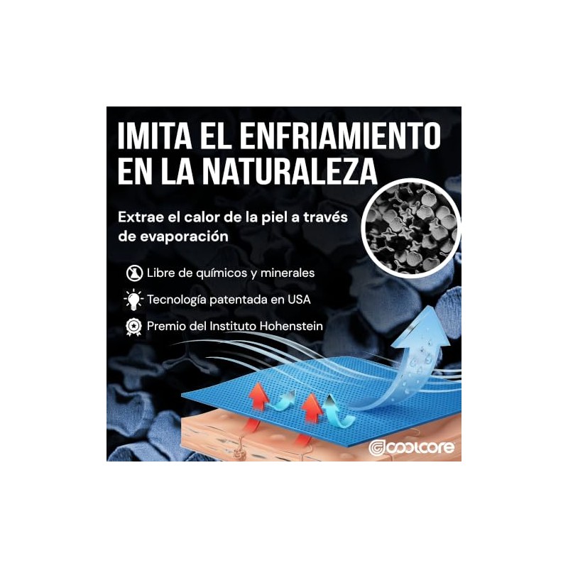 Toalla de Enfriamiento Instantáneo, Naranja | Enfría al Instante, Secado