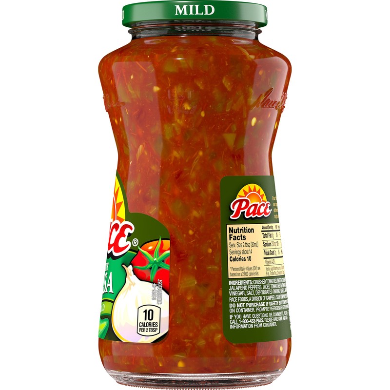 Pace Chunky Salsa, Mild, 16 oz