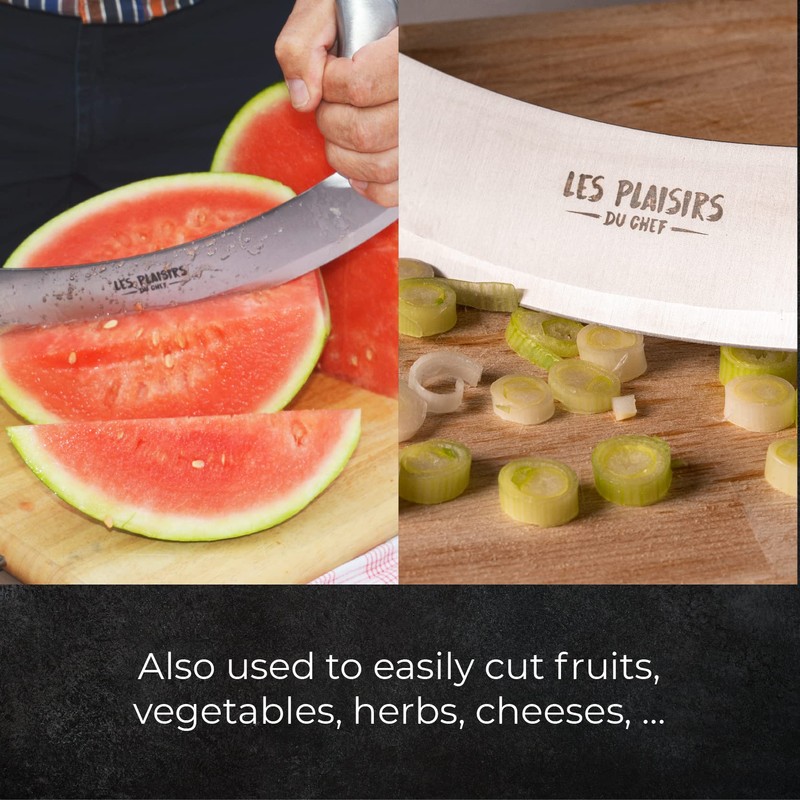 Les Plaisirs Du Chef Stainless Steel Pizza Cutter - Sharp