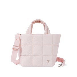 WESTBRONCO Mini Puffer Crossbody Bags for Women, Small Puffy Quilted Purse Nylon Shoulder Handbag with Adjustable Strap