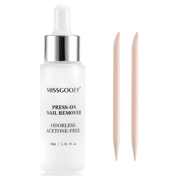 Missgooey Gel Nail Remover, Nail Tip & Nail Remover, Acetone