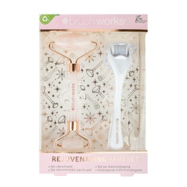 Brushworks Rejuvenating Skin Set, Pink, One Size